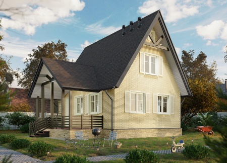 Флемиш Standard (Стандарт) Docke (Деке) Желтый, фасадные панели, шт
