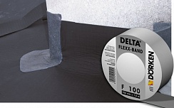 DELTA-FLEXX-BAND F 100 Односторонняя соединительная лента (скотч) для гидроизоляции, пароизоляции