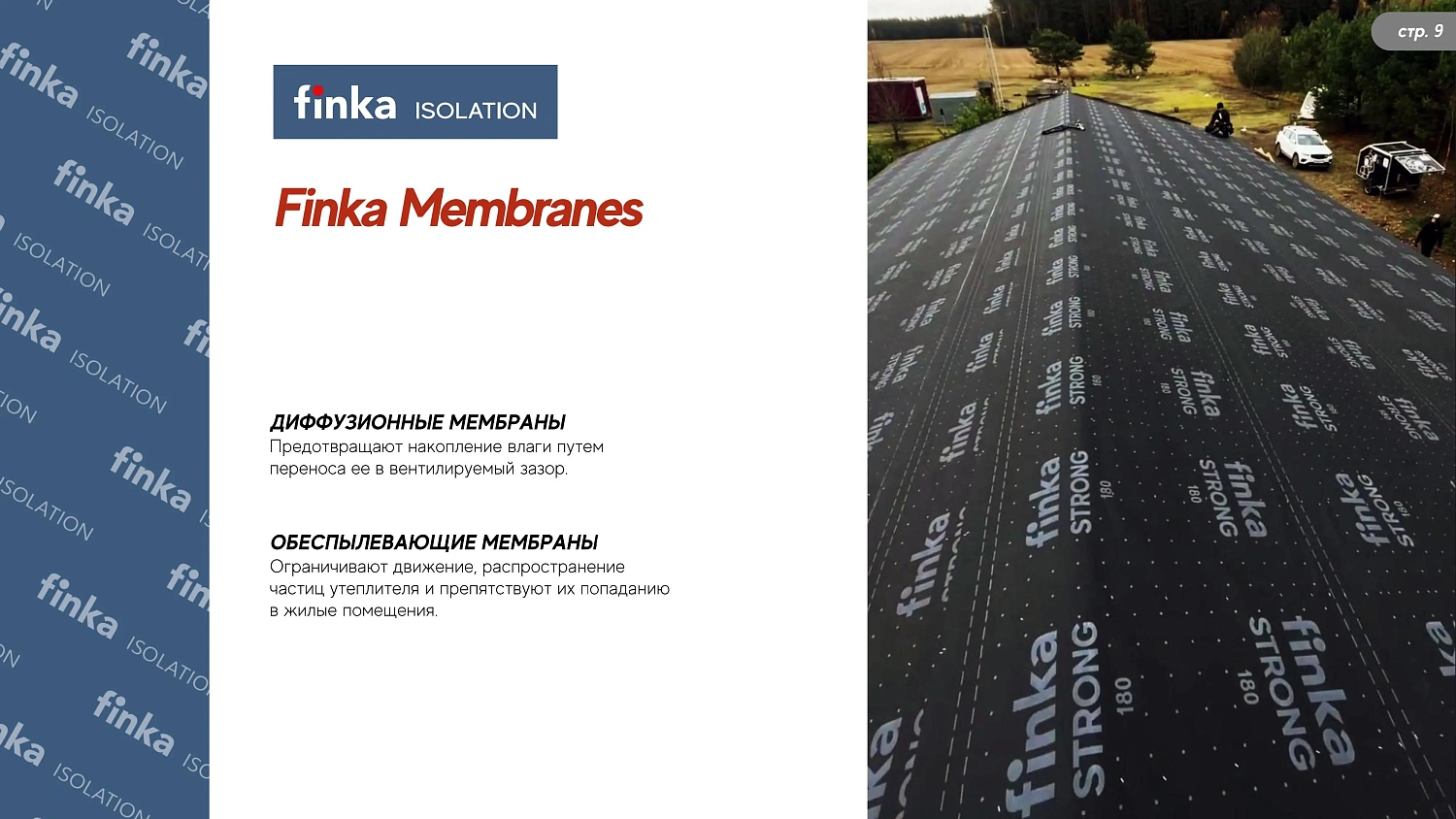 Finka Optima 120 (Финка Оптима 120) Диффузионная мембрана, 1,5 х 50 м, 75 м2