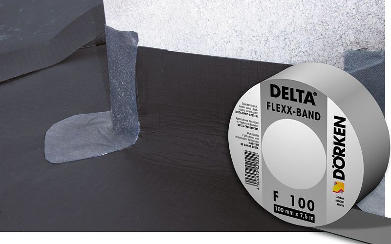 DELTA-FLEXX-BAND F 100 Односторонняя соединительная лента (скотч) для .